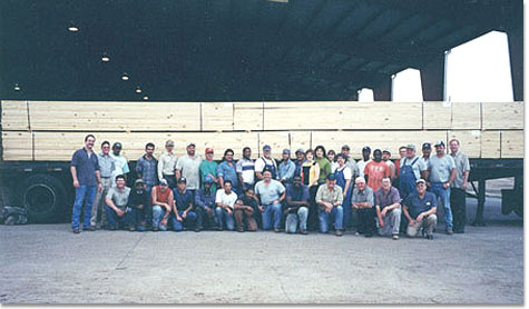 Leesville Lumber Team